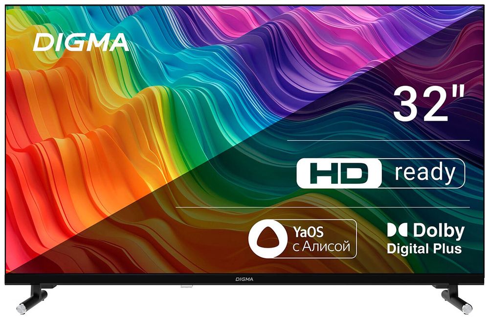 ЖК телевизор Digma DM-LED32SBB32(Smart,Yandex) ЖК телевизор Digma DM-LED32SBB32(Smart,Yandex)