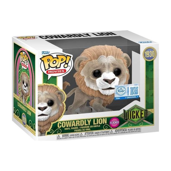 Фигурка Funko POP! Movies Wicked Part 2 Cowardly Lion (FL) (Exc) (1930) 88568 — упаковка