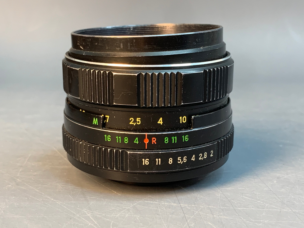 Helios-44M-4 свободный ход кольца