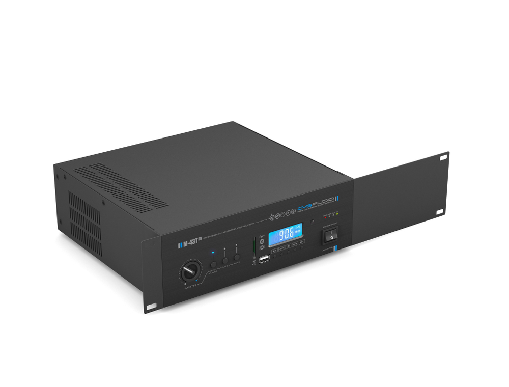 CVGAUDIO M-43Tm профессиональный микшер-усилитель, 40W/100V