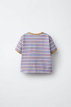 ZARA - FRUIT OF THE LOOM™ ФУТБОЛКА В ПОЛОСКУ, РАЗНОЦВЕТНЫЙ
