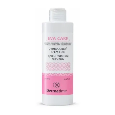 Eva Care Cleansing Cream-Gel Dermatime | Очищающий крем-гель для интимной гигиены