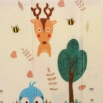 Коврик игровой 180*200*0,8 см Звери 2