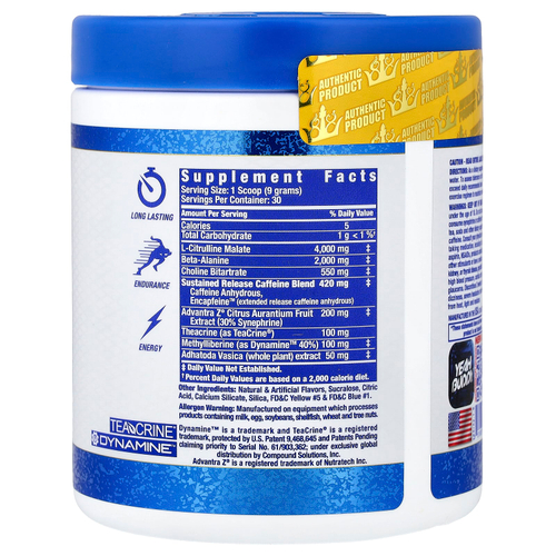 Ronnie Coleman, Signature Series, Yeah Buddy, энергетический порошок перед тренировкой, зеленое яблоко, 270 г (9,5 унции)