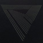 Футболка «▲окомотив stripes» (чёрная)