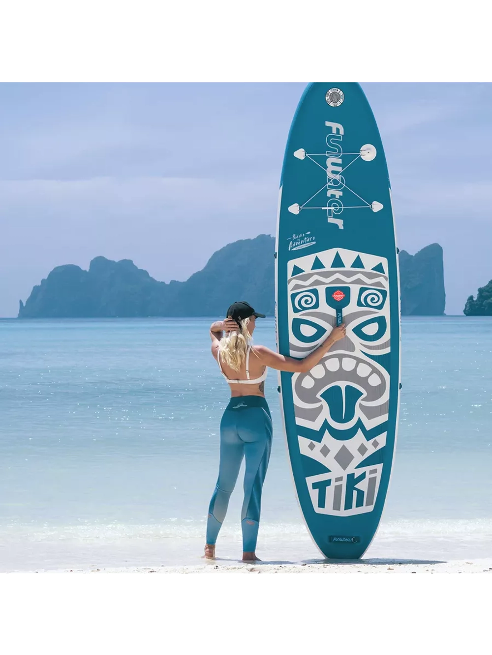 Сапборд надувной сап борд, sup board FunWаtеr Tiki 320 см