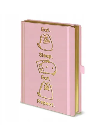 Ежедневник Pyramid: Pusheen (Eat. Sleep. Eat. Repeat.) Premium A5 Notebooks