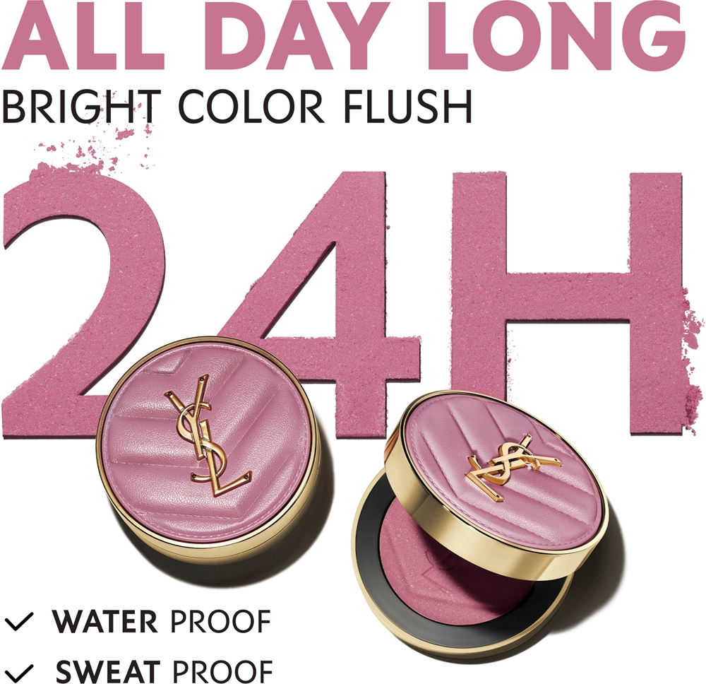 Yves Saint Laurent Make Me Blush Bold Blurring - Румяна для щек оттенок 69 Lavender Lust, 6 g