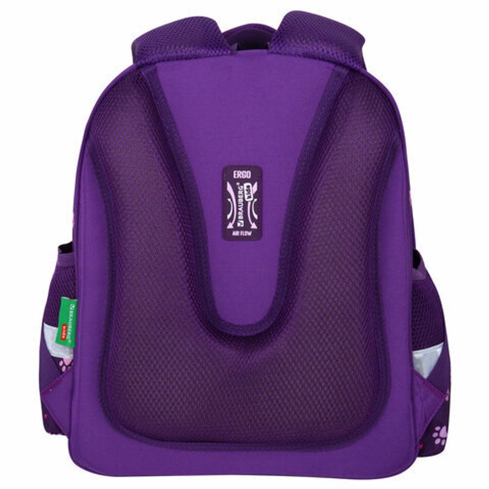 Ранец BRAUBERG KIDS STANDARD, 2 отделения, "Playing kittens", 36х28х14 см, 272038