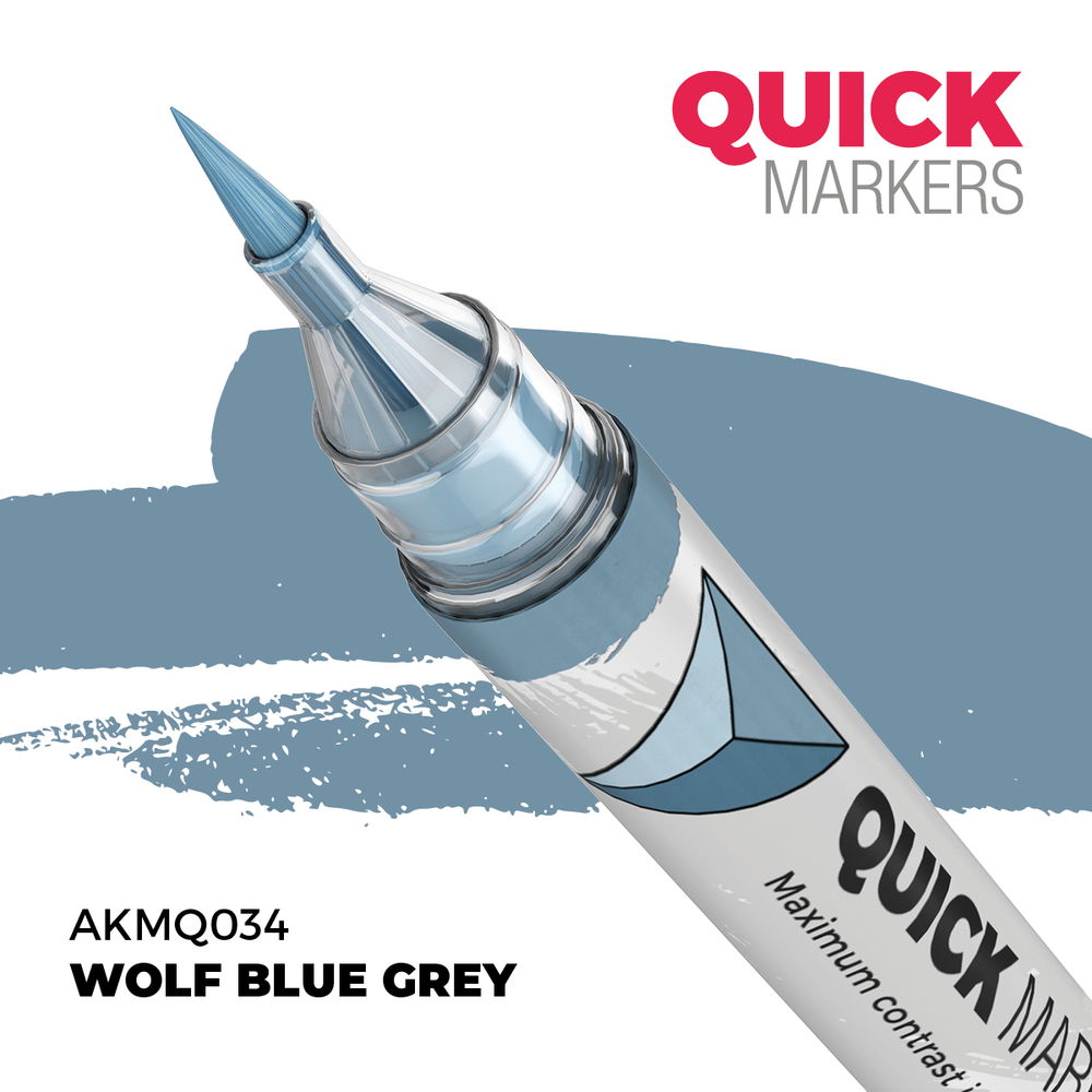 Набор акриловых маркеров AK Interactive Quick Marker Set - Imperial Troopers