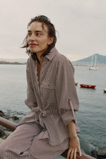РУБАШКА САФАРИ В ПОЛОСКУ — ZARA