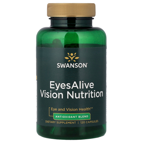 Swanson Vitamins, EyesAlive Vision Nutrition, 120 капсул