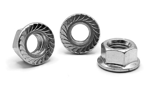 ZITAR-9418360A98 Гайки шестигранные с фланцем DIN 6923 (шт) оцинкованные, размер 16, Все производители