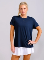 Женская майка RS Performance Relaxed Tee (Navy/White) AW-268-002