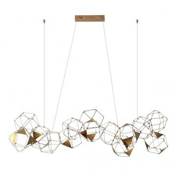 Люстра подвесная 64W 4000К 5086/64L античная бронза Trellis Odeon Light