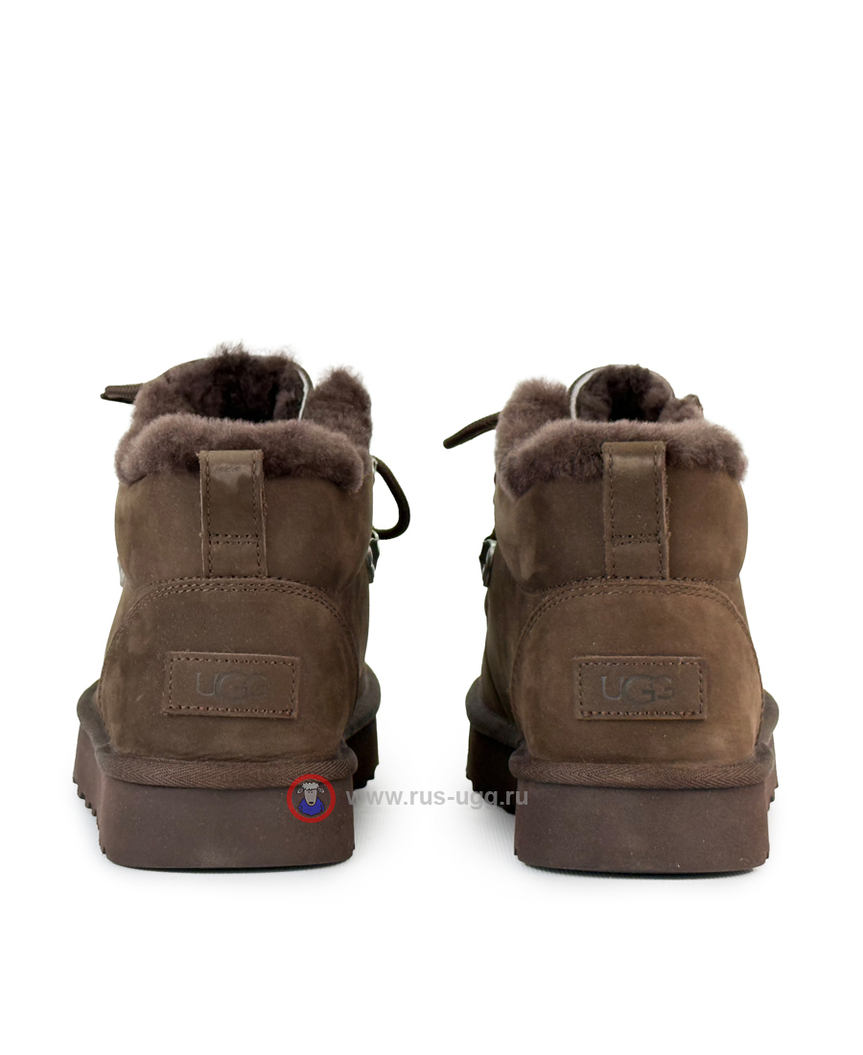 UGG MEN'S AMBUSH WOVEN BOOT Chocolate