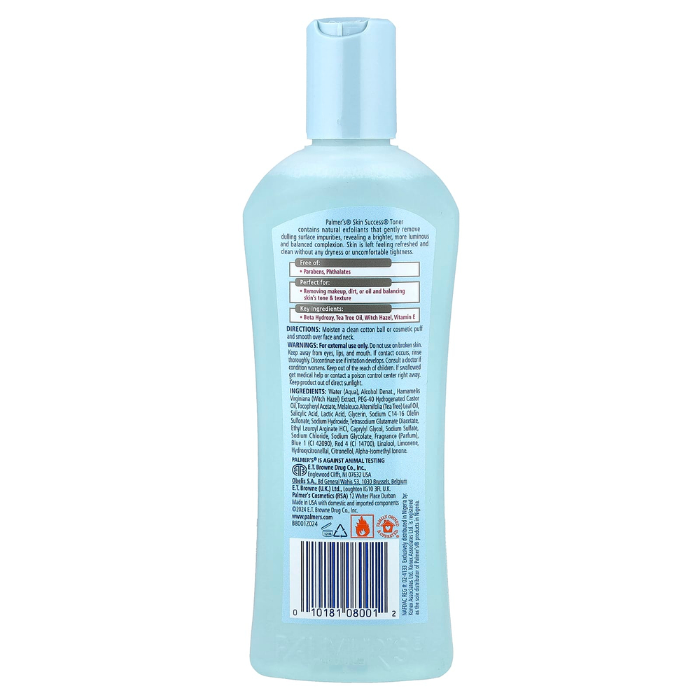 Palmer's, Skin Success with Vitamin E, тоник для лица, 250 мл (8,5 жидк. унц.)