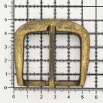 Пряжка ременная металл 40.0 мм (внешн. 55х50 мм), латунь, 4 шт, S090031, BIG