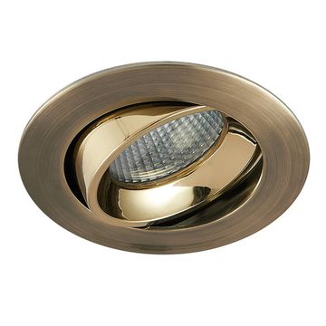 Встраиваемый светодиодный светильник CLD001NW6 7W 3500K бронза/золото Альфа Citilux