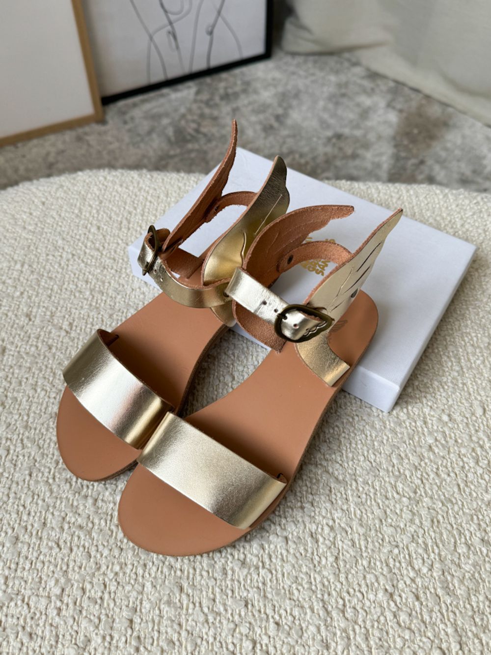 Кожаные босоножки Ancient Greek_Sandals, 32