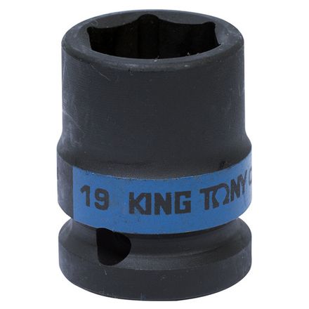 Цена на KING TONY (453519M) Головка торцевая ударная шестигранная 1/2", 19 мм