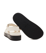 Кожаные босоножки kira sport TORY BURCH - белый(144328)