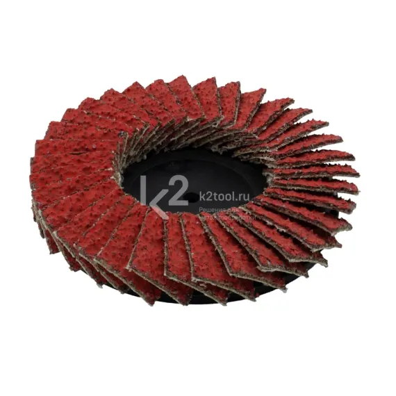 Лепестковый торцевой круг Karnasch Ø50 мм, Р60, CERAMIC QUICK-CHANGE MINI, артикул 12.1050.050.080