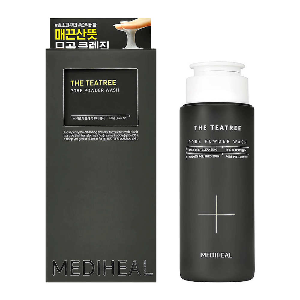 Mediheal Teatree Pore Powder Wash - Энзимная пудра-суфле 50гр