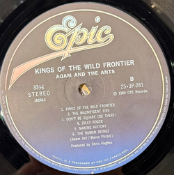 Виниловая пластинка Adam And The Ants ‎– Kings Of The Wild Frontier LP