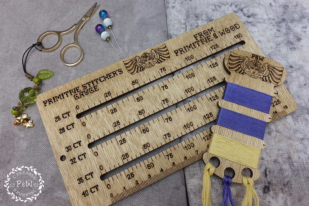 Линейка вышивальщицы "Prim. Stitchers Gauge"
