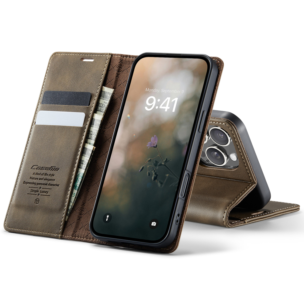 Чехол-книжка CaseMe RFiD iPhone 16 Pro