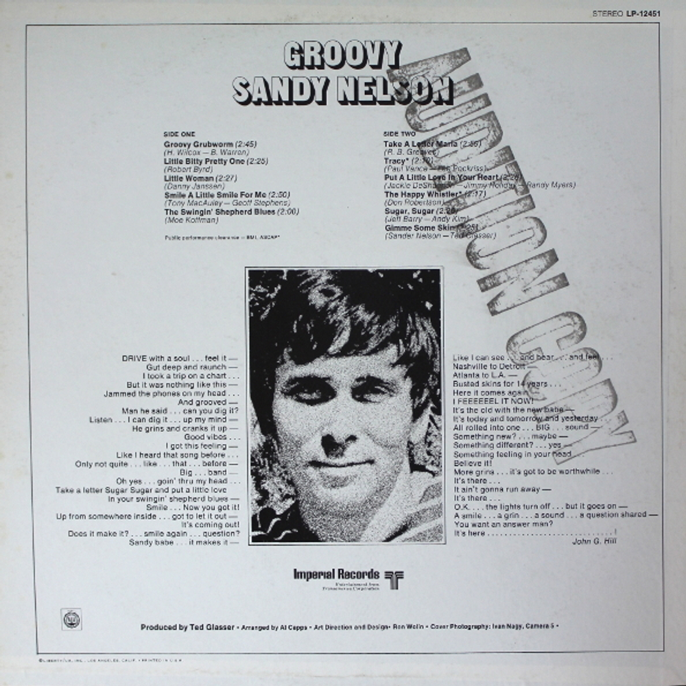 Sandy Nelson / Groovy (LP)