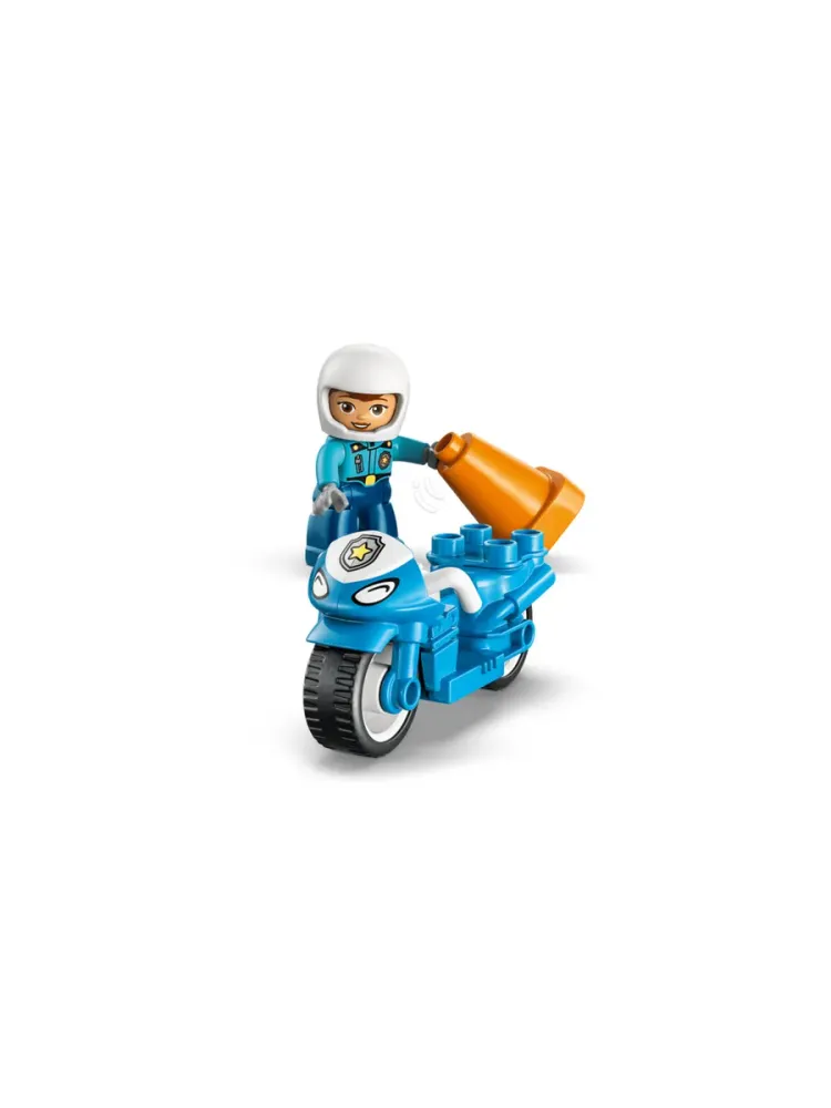 Конструктор DUPLO 10471 Синий Полицейский Мотоцикл