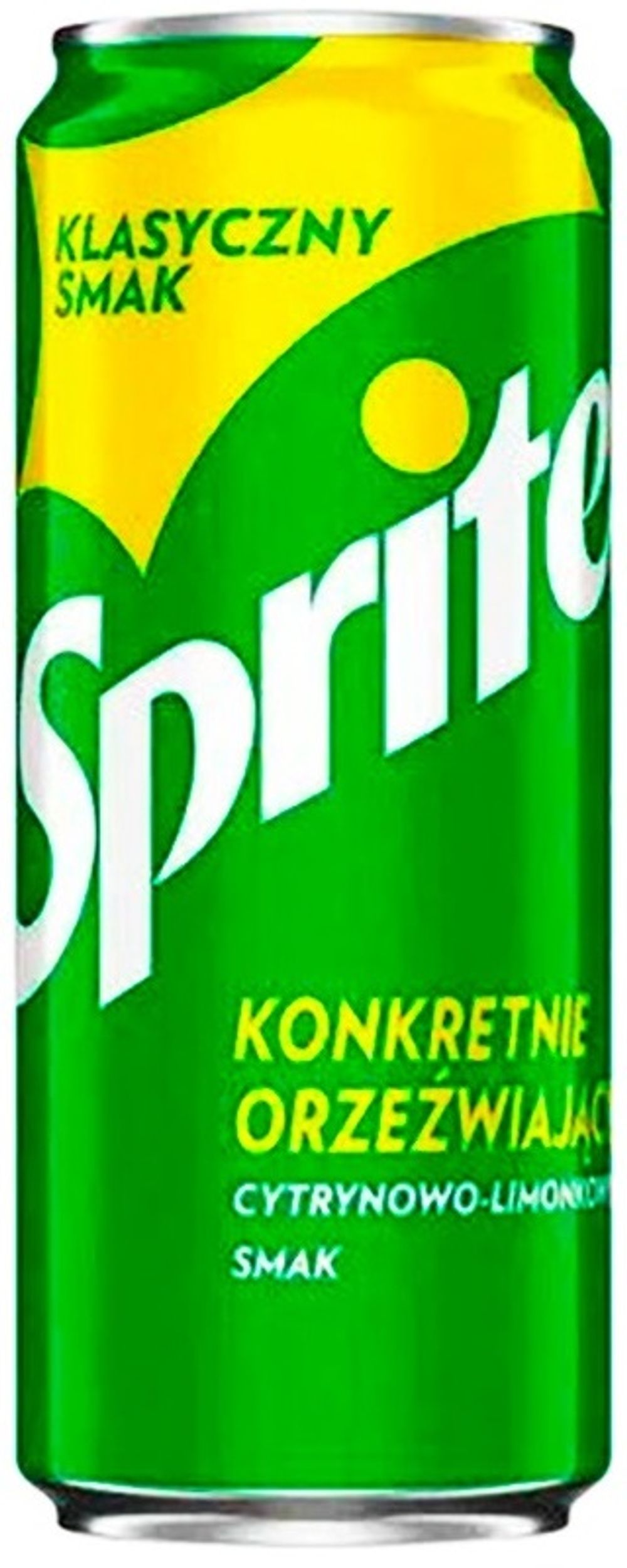 Напиток газированный Sprite Польша тонкая банка 330мл