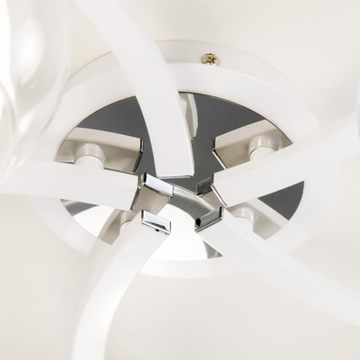 Citilux Кристи CL152150 Люстра потолочная Белая Хром