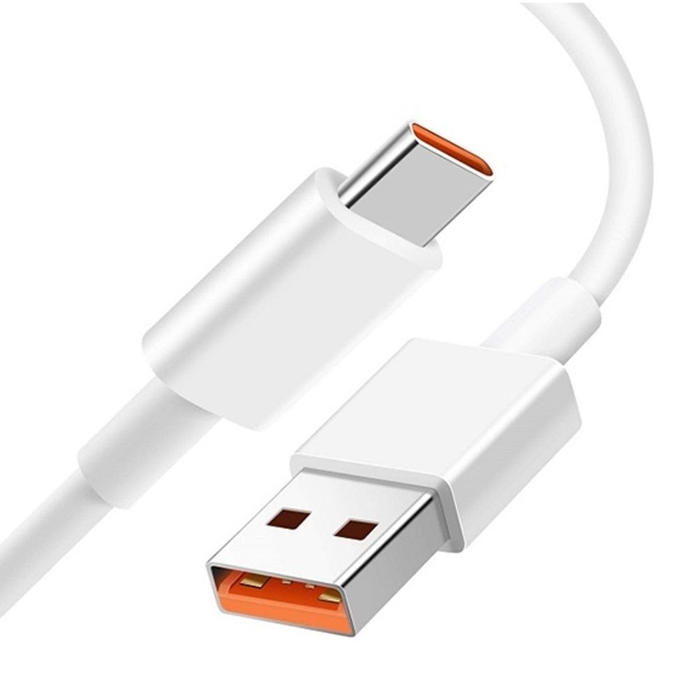 Кабель для зарядки Xiaomi USB-Type C (не ориг.) белый