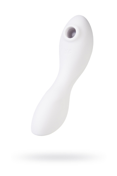 Вакуумно-волновой стимулятор Satisfyer Curvy Trinity 5+ белый