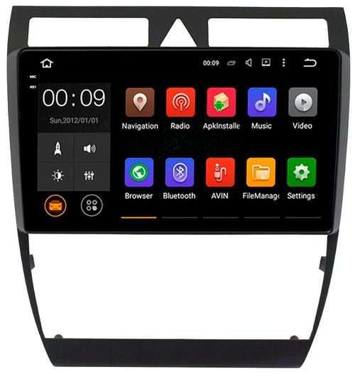 Магнитола для Audi A6 2001-2004 - AIROC 2K RX-3602 Android 13, Быстрая, QLed+2K, CarPlay, SIM-слот