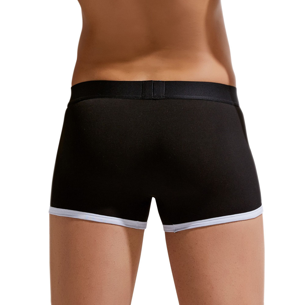 Мужские трусы-боксеры Cotton Sport Trunk (Размер: M) (Цвет: черный)