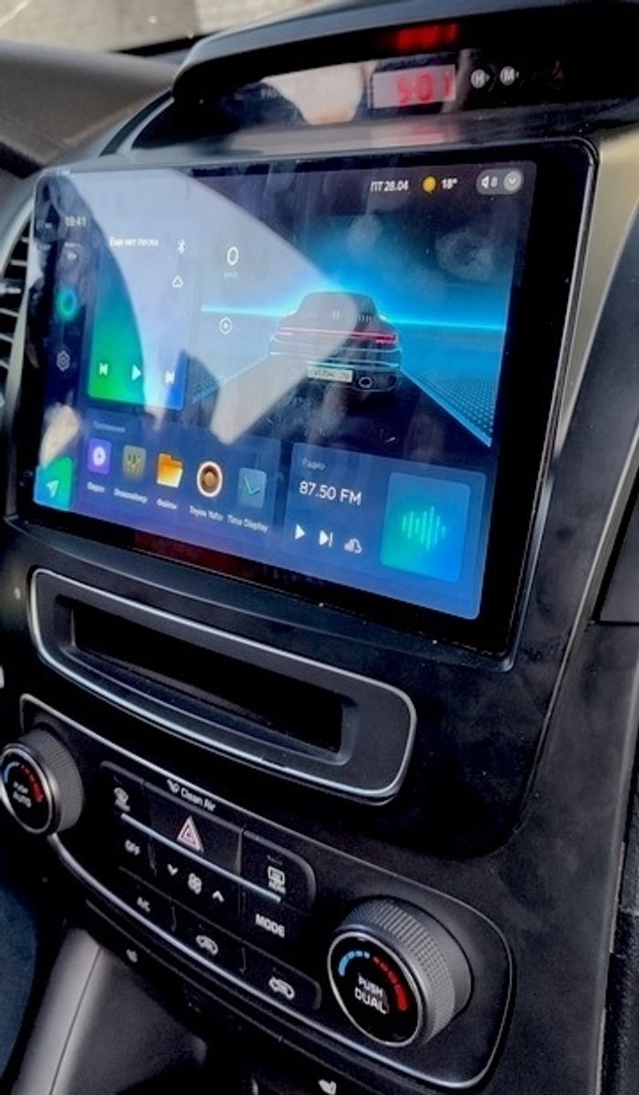 Магнитола для KIA Sorento 2 XM 2012-2020 c экраном климата снизу - Kuberg DUDU7 OL-9794-1 QLed+2K, Android 13, Быстрейшая, UIS7870 (DUDU7), CarPlay, SIM-слот