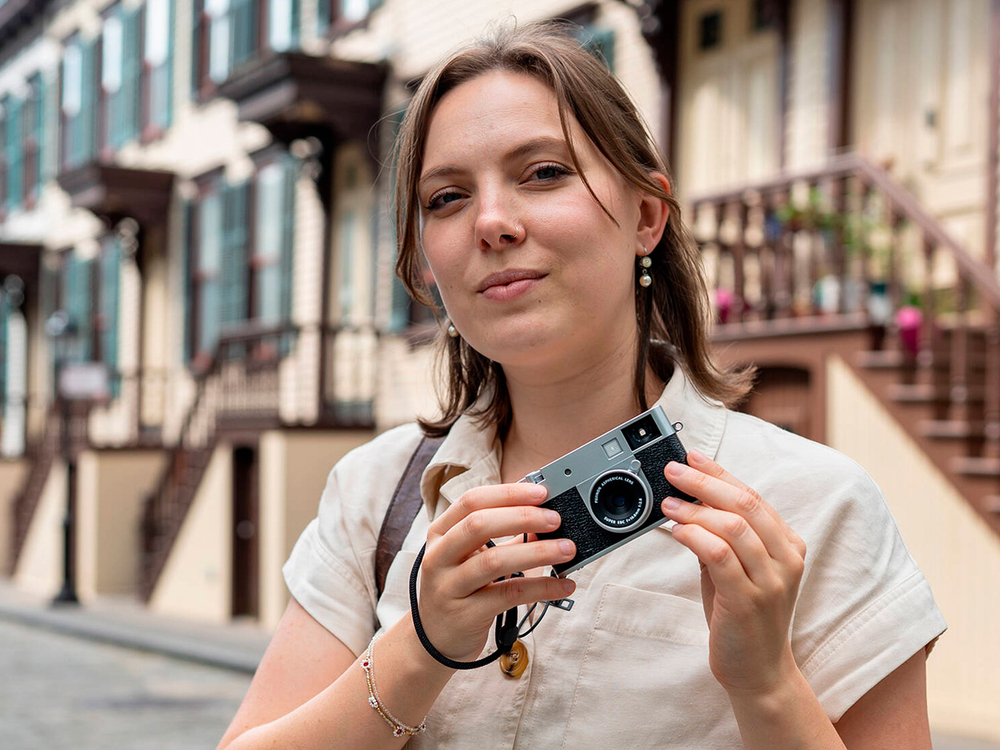 Фотоаппарат Fujifilm X Half компактный серебристый