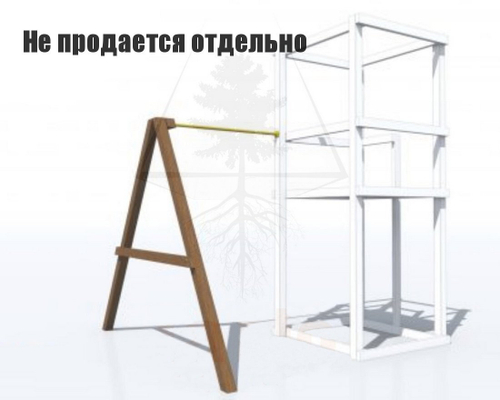 Турник приставной Серия T модель 16