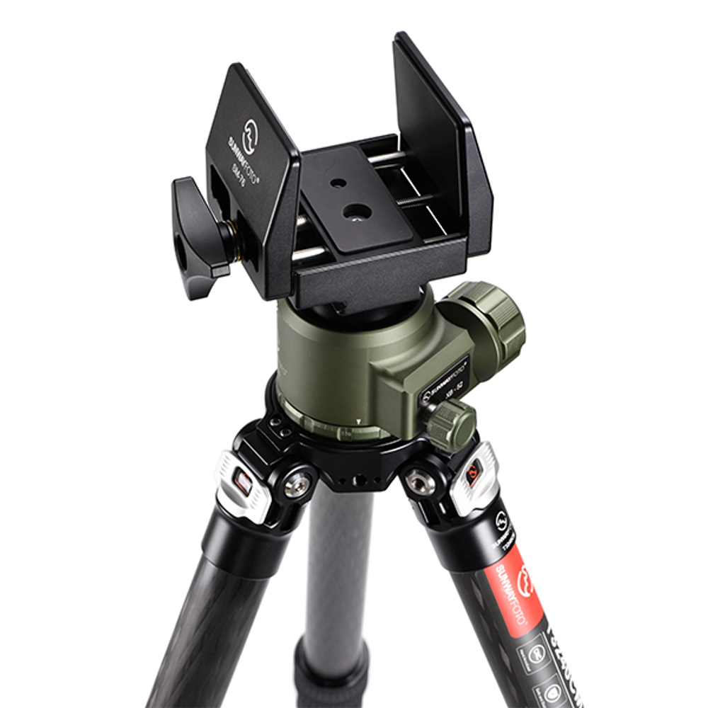 Зажим Sunwayfoto SM-76 с креплением Arca-Swiss/Weaver под ложе