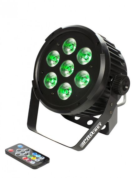 PROCBET PAR LED 7-15 RGBWA+UV PL светодиодный прожектор