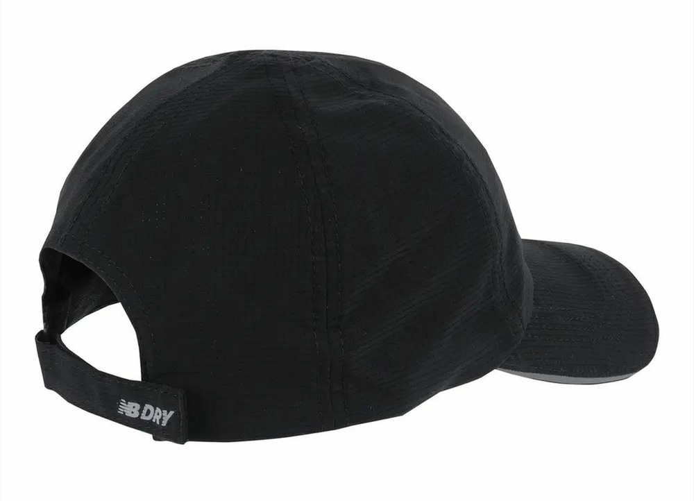Теннисная кепка New Balance 6 Panel Performance Hat - черный