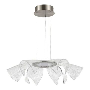 Подвесная люстра LED 20W 4000K SL6235.103.20 никель/прозрачный Fairy ST-Luce