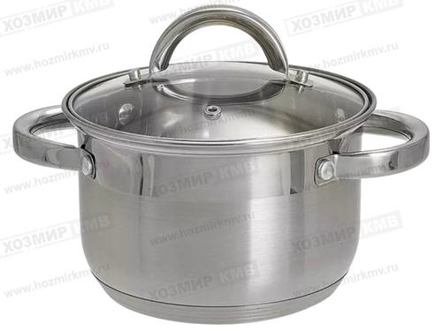 (Millet M-4026) Кастрюля из нержавейки со стек/кр. 8,5л Индукция