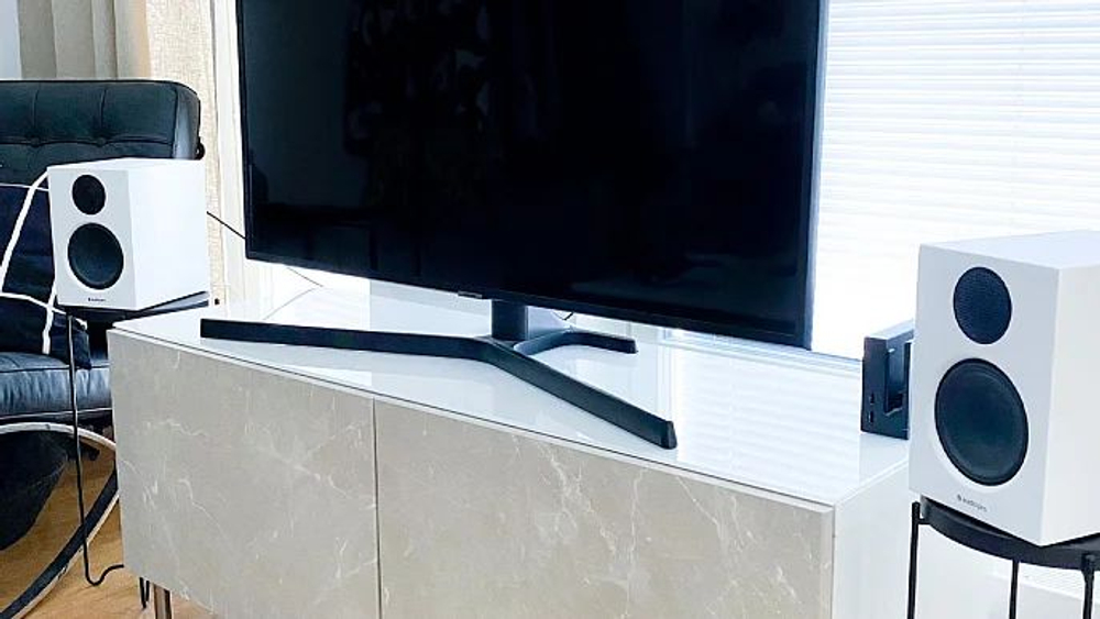 Колонки для телевизора AUDIO PRO A28 W White компактные, 5 предустановленных кнопок быстрого доступа