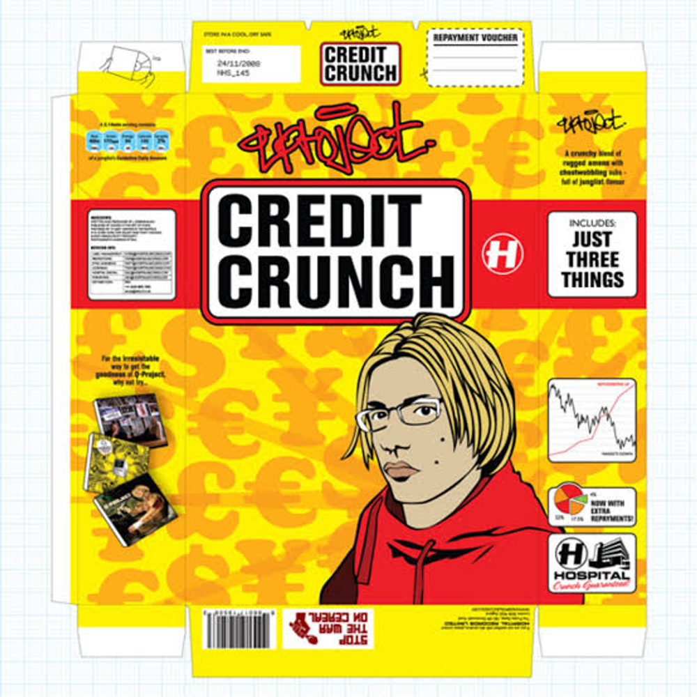 Q-Project - Credit Crunch - 12'' - Hospital Records