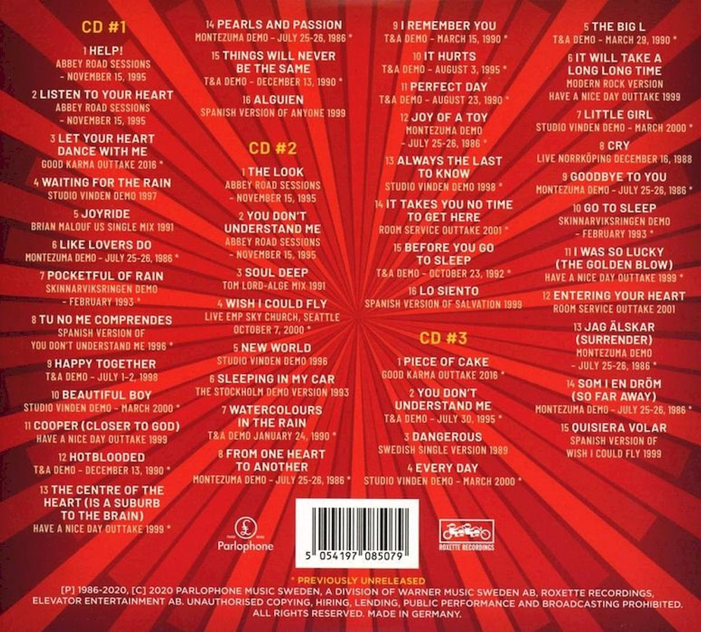 Roxette — Bag Of Trix (3CD)
